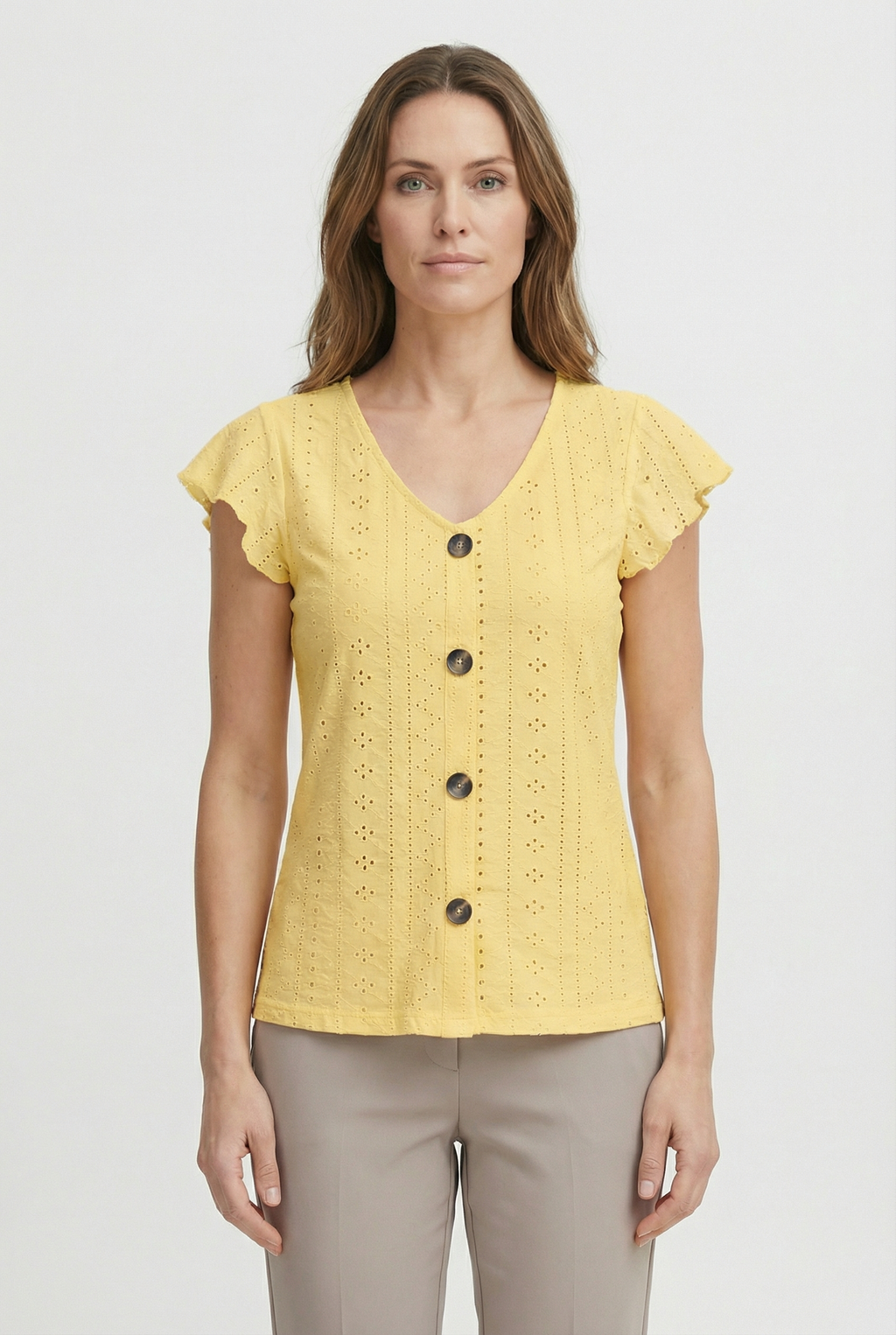 Women's Soft Fabric T-Shirt - Casual Design