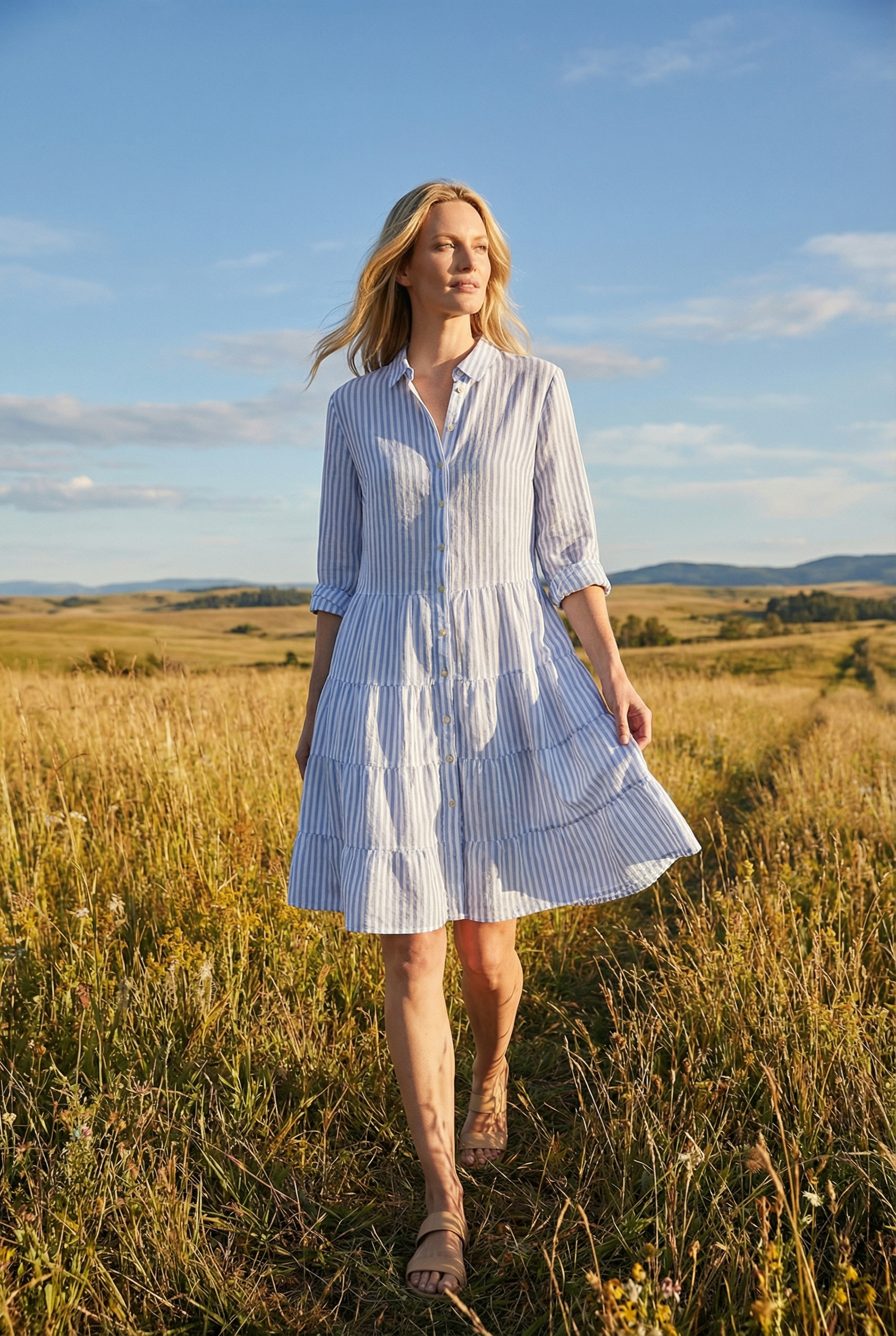 Women's Lightweight Summer Mini Dress