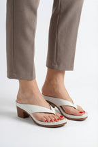 Women's casual block heel sandals, additional colour option side view