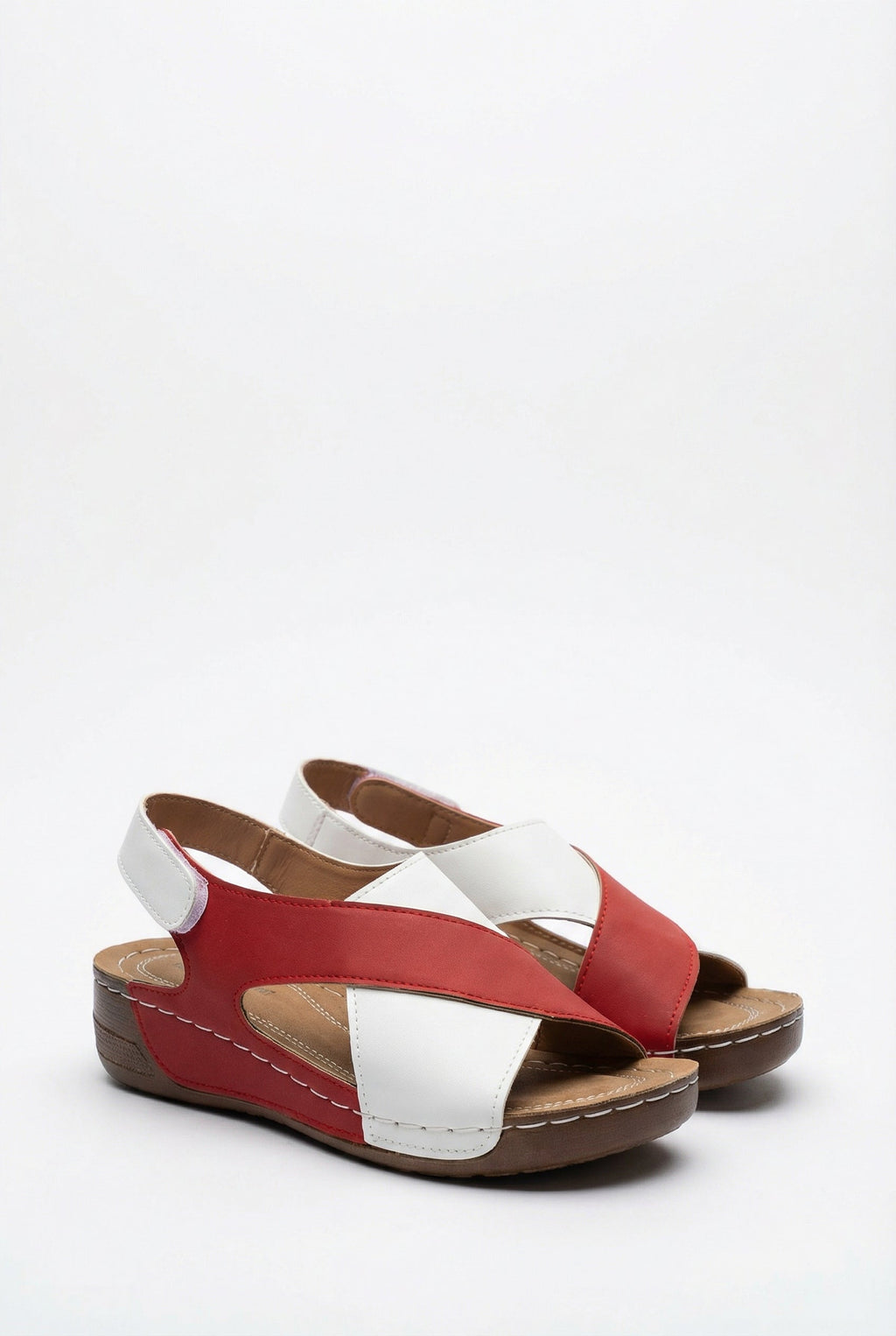 Women's orthopaedic open toe sandals, additional colour option side view