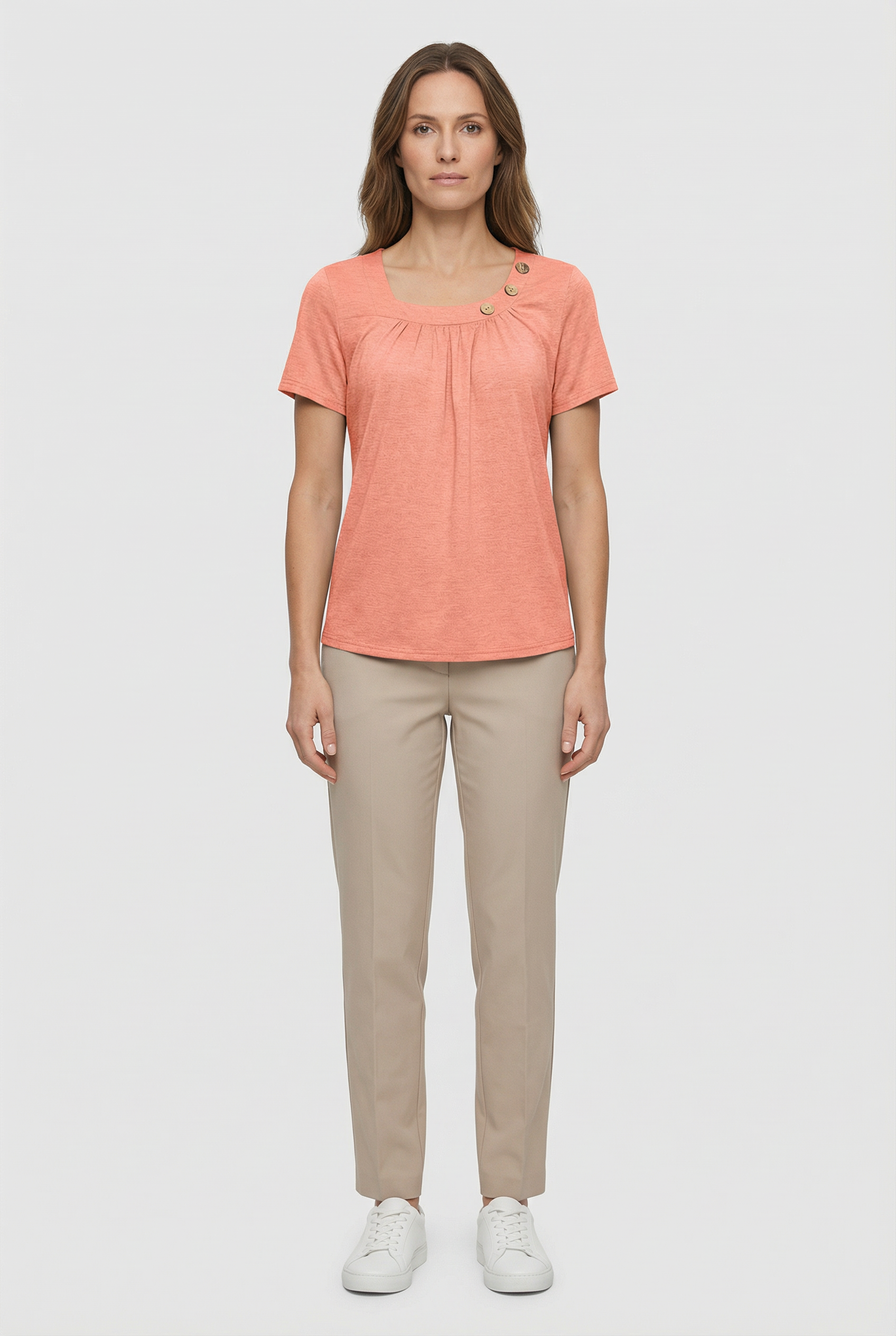 Women's Short Sleeve Summer Casual Top