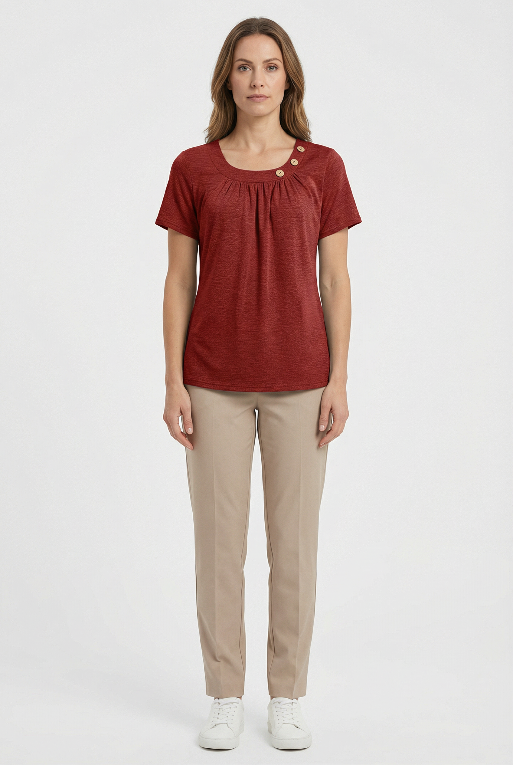 Women's Short Sleeve Summer Casual Top