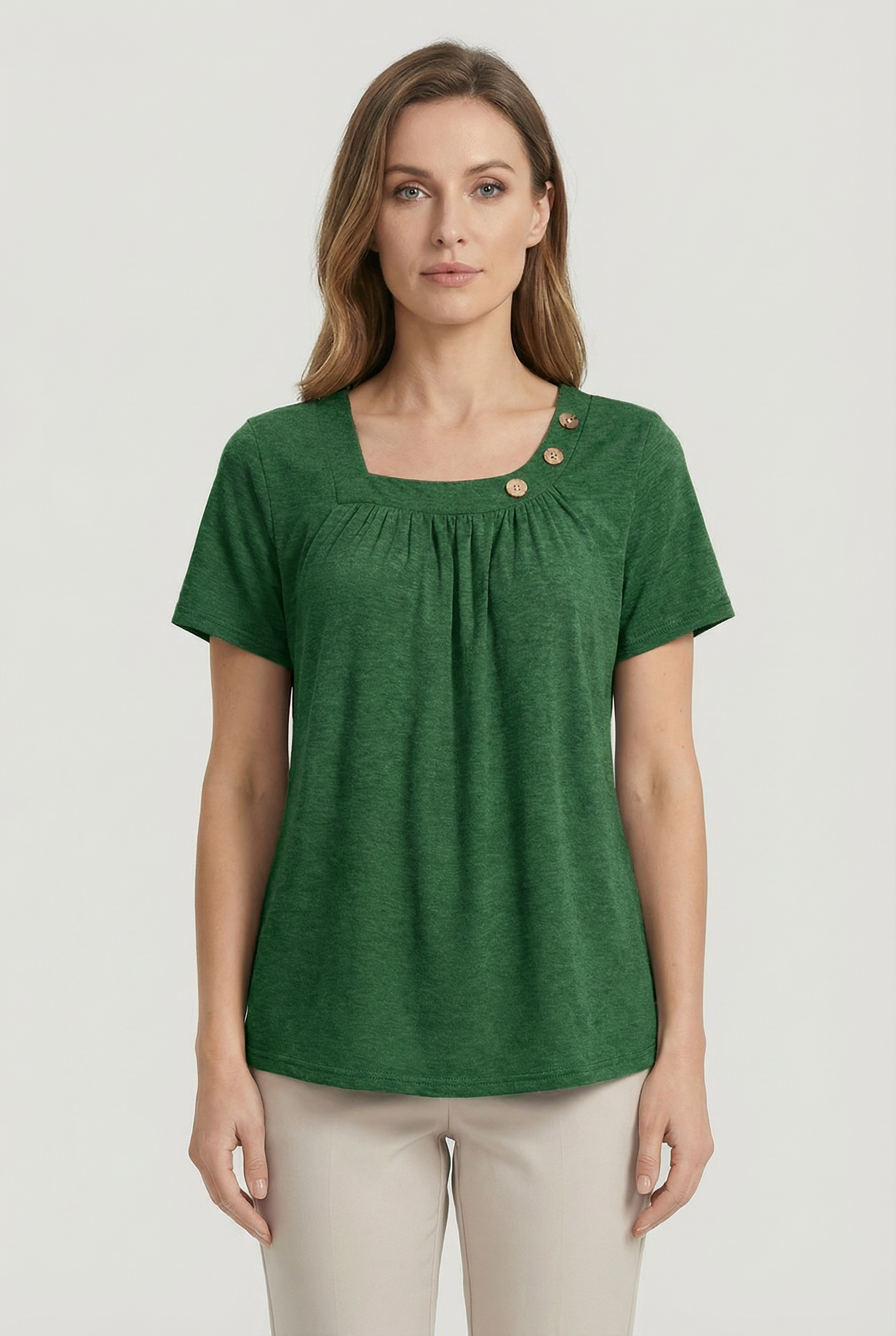 Women's Short Sleeve Summer Casual Top