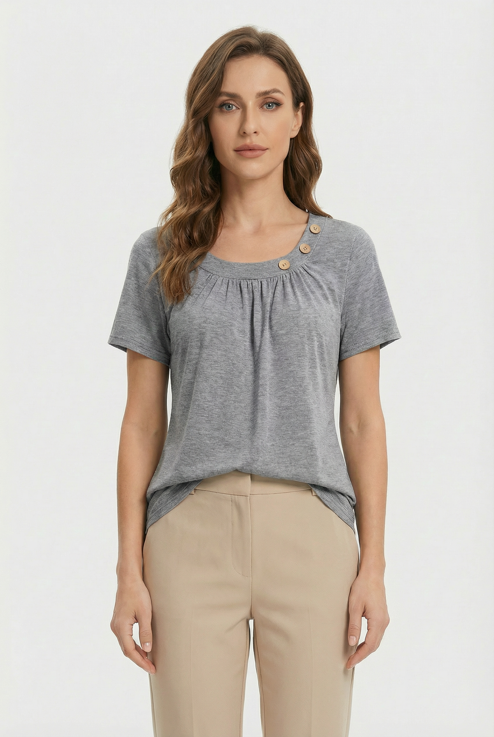 Women's Short Sleeve Summer Casual Top