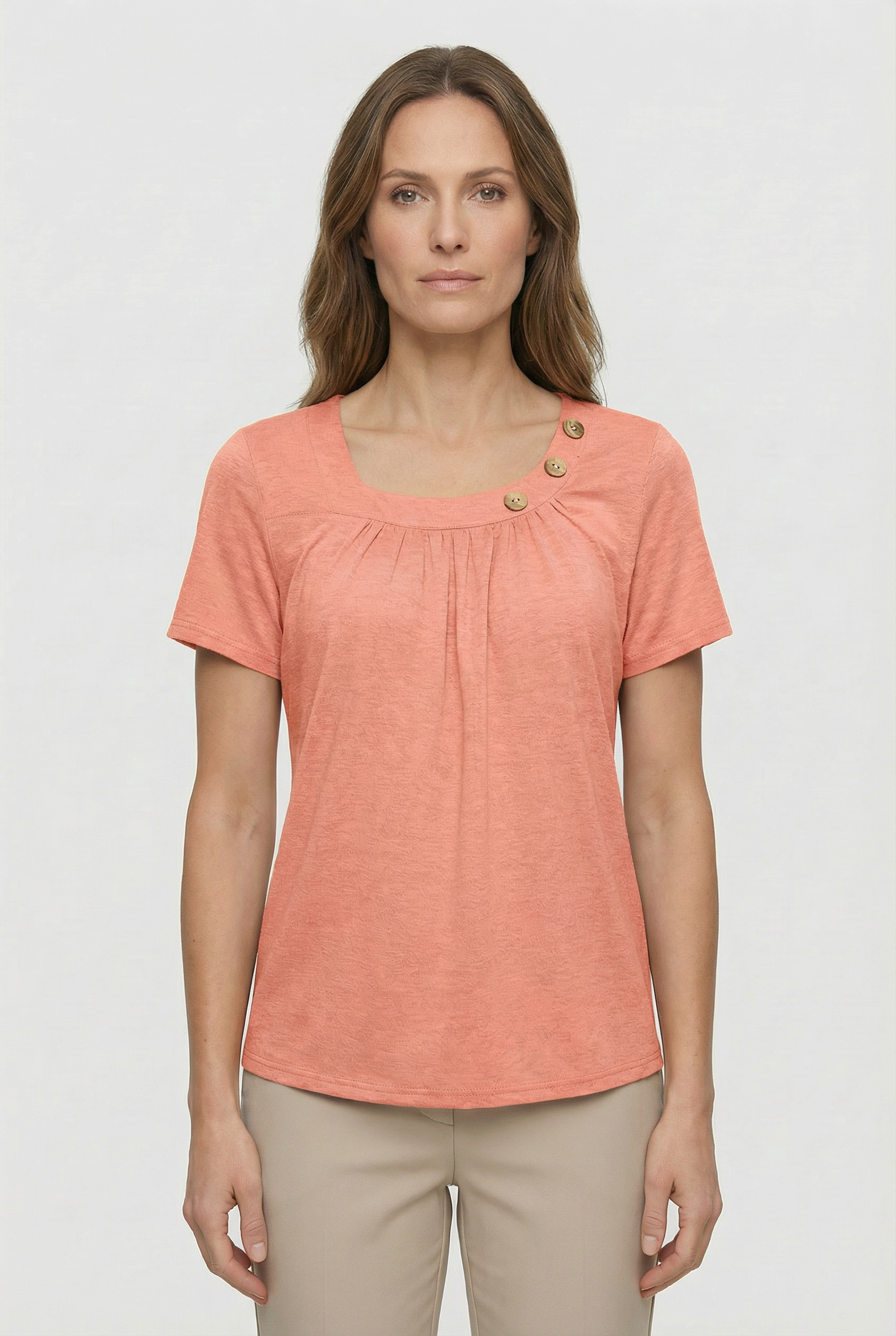 Women's Short Sleeve Summer Casual Top