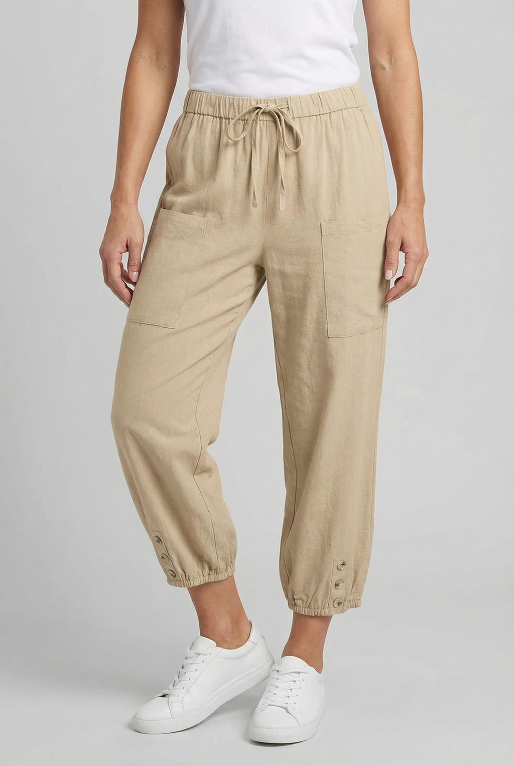 Women's comfortable fit cotton pants, additional colour option