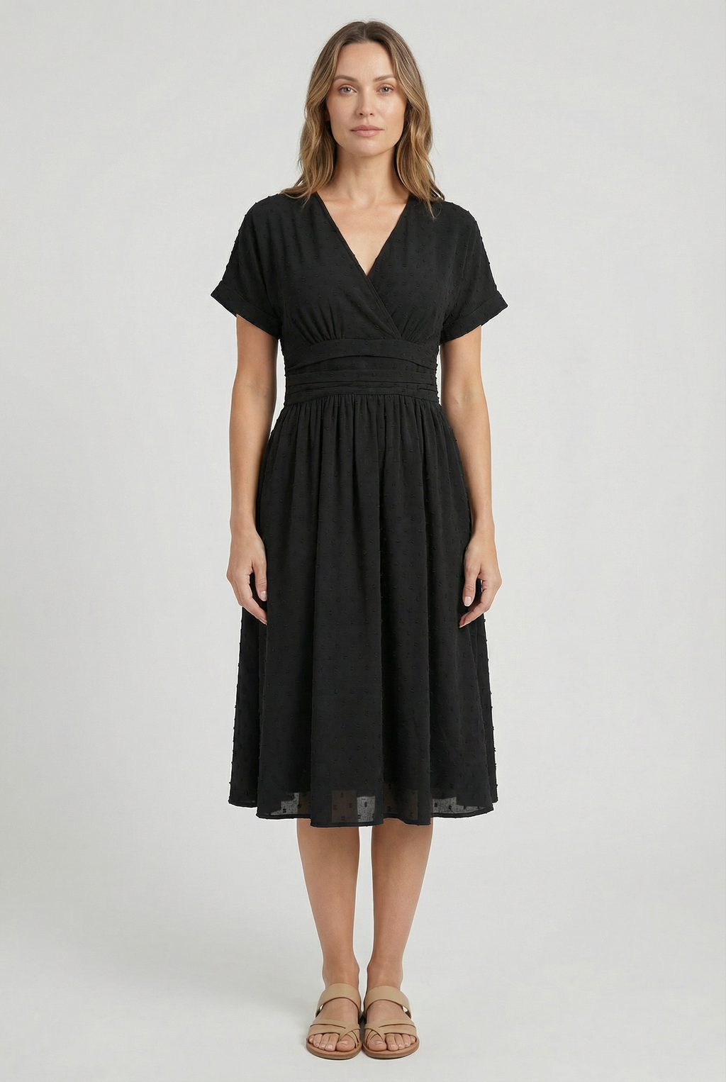 Women's Casual Cocktail Midi Dress