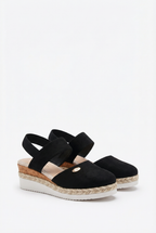 Women's Wedge Sandals with Adjustable Strap – Summer Footwear
