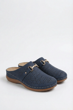 Women's comfortable summer slippers styled outdoors