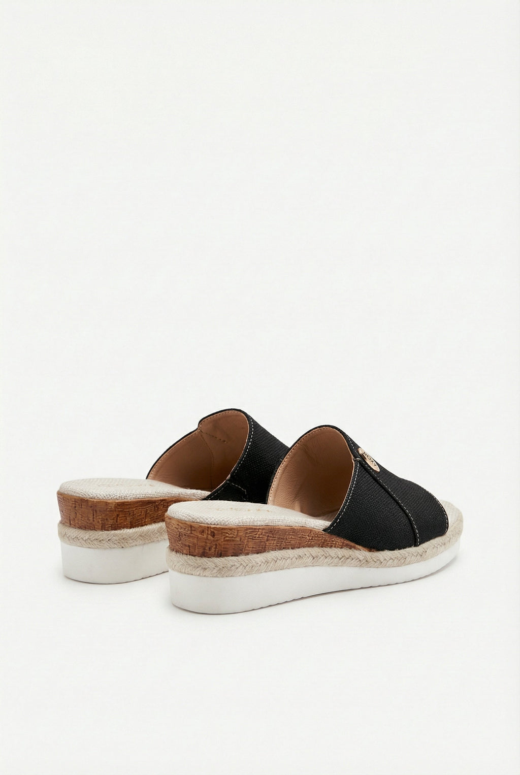 Women's Platform Wedge Slippers - Indoor & Outdoor