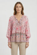 Women's classic silhouette top in relaxed fit, front view