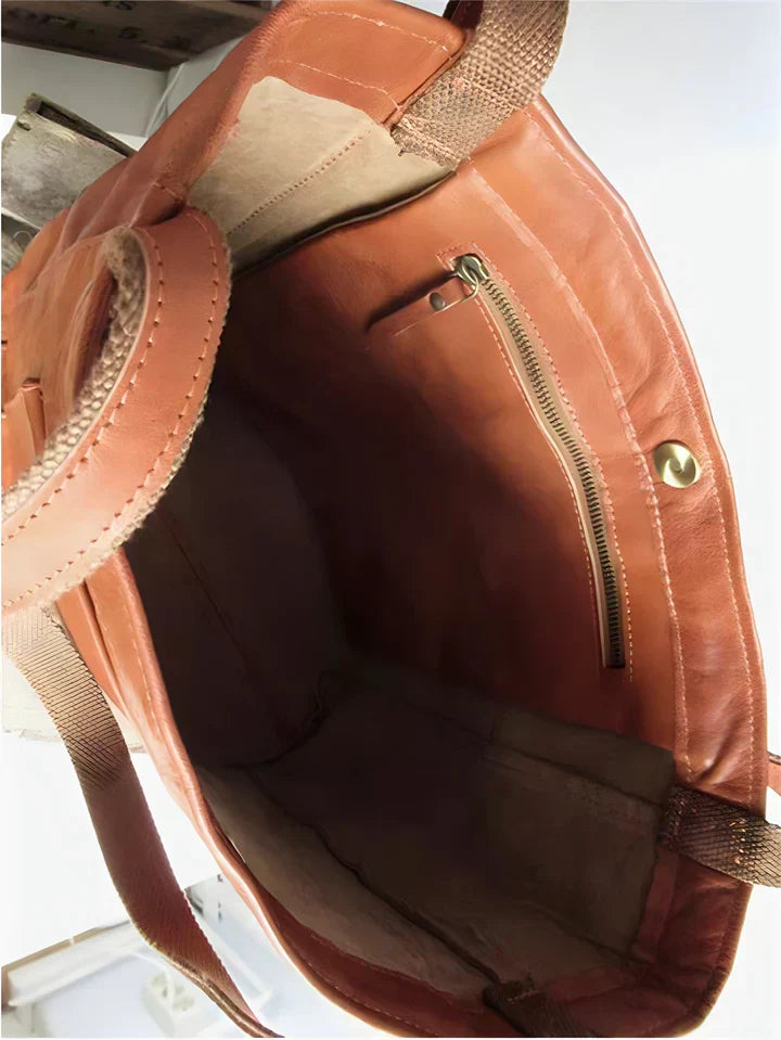 Classic Structured Leather Bag