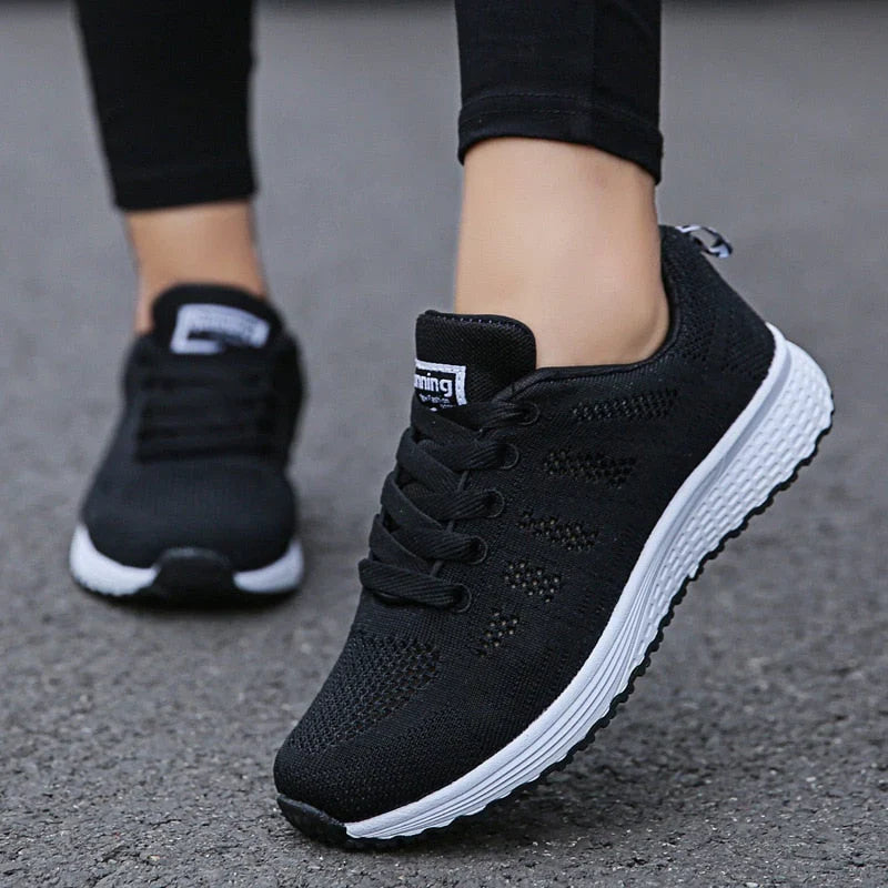 Women's Orthopaedic Support White Running Trainers