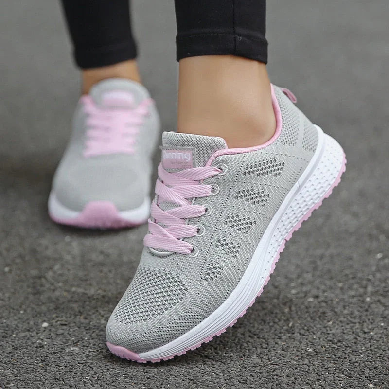 Women's Orthopaedic Support White Running Trainers