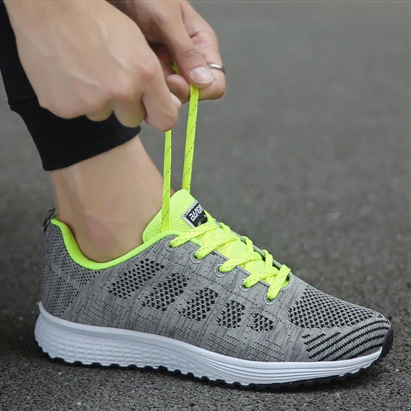 Women's Orthopaedic Support White Running Trainers