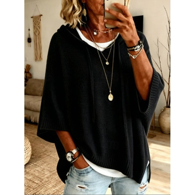 Relaxed Hooded Jumper