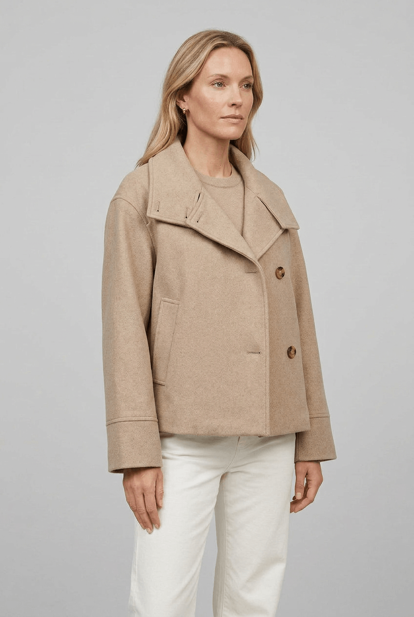 Marine Blue pea coat