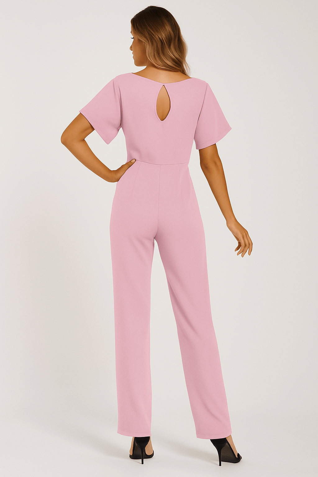 Women’s Tie-Waist Jumpsuit – Effortless Style in a One-Piece