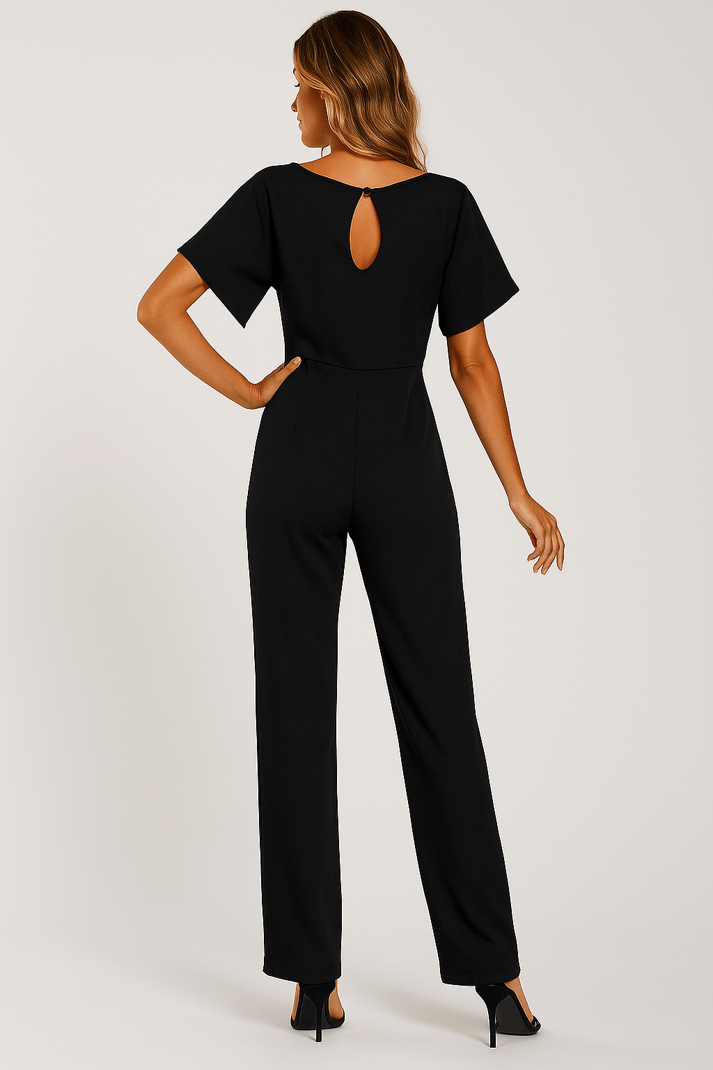 Women’s Tie-Waist Jumpsuit – Effortless Style in a One-Piece