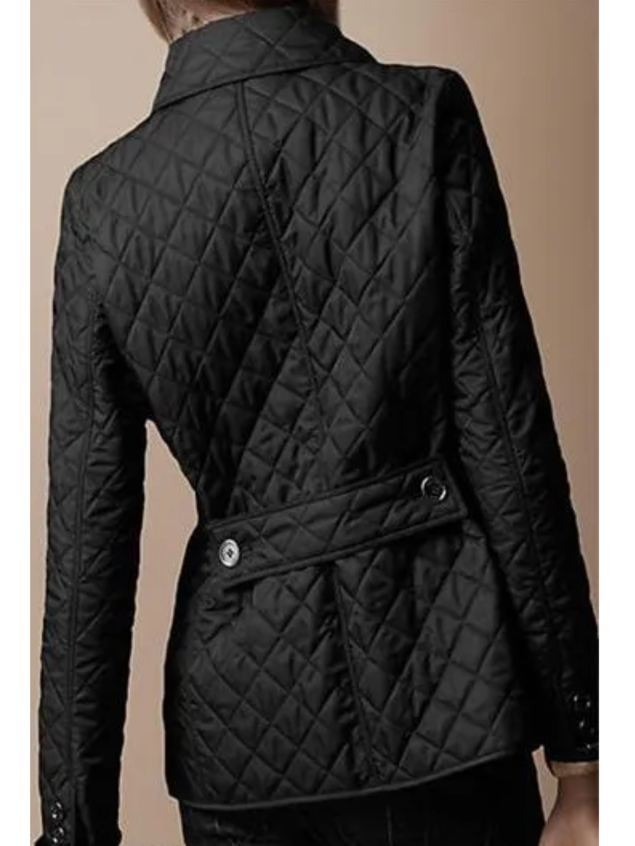 Lightweight Quilted Snap Jacket