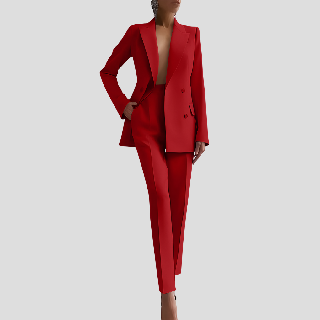 Tailored co-ord set for women blazer and matching trousers | Alba Muse