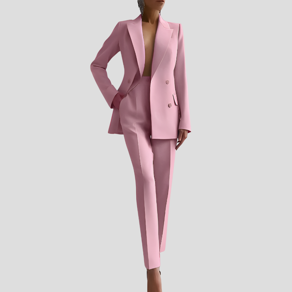 Women's co-ord blazer trouser set sharp tailored cut | Alba Muse