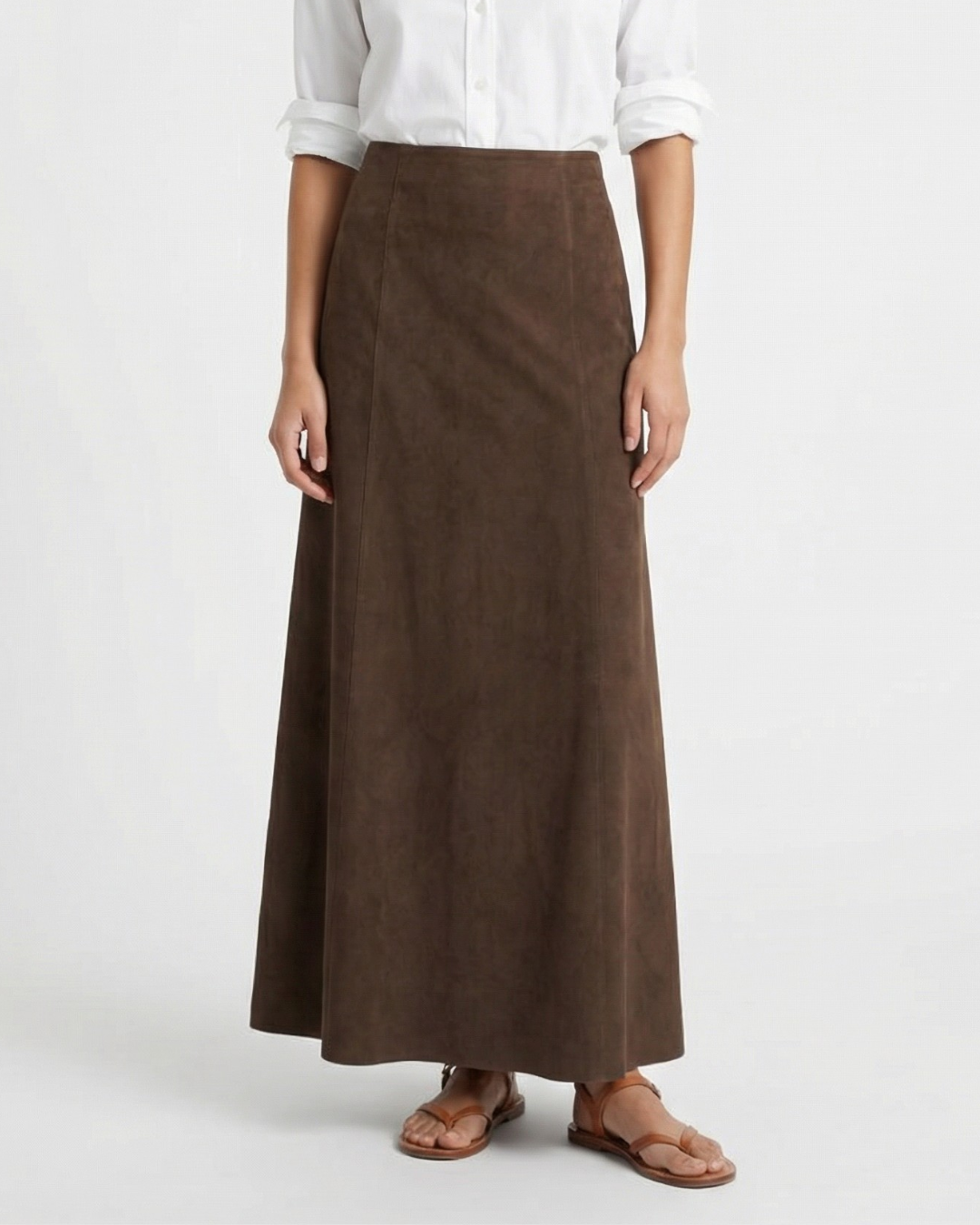 The Kiera Suede Skirt