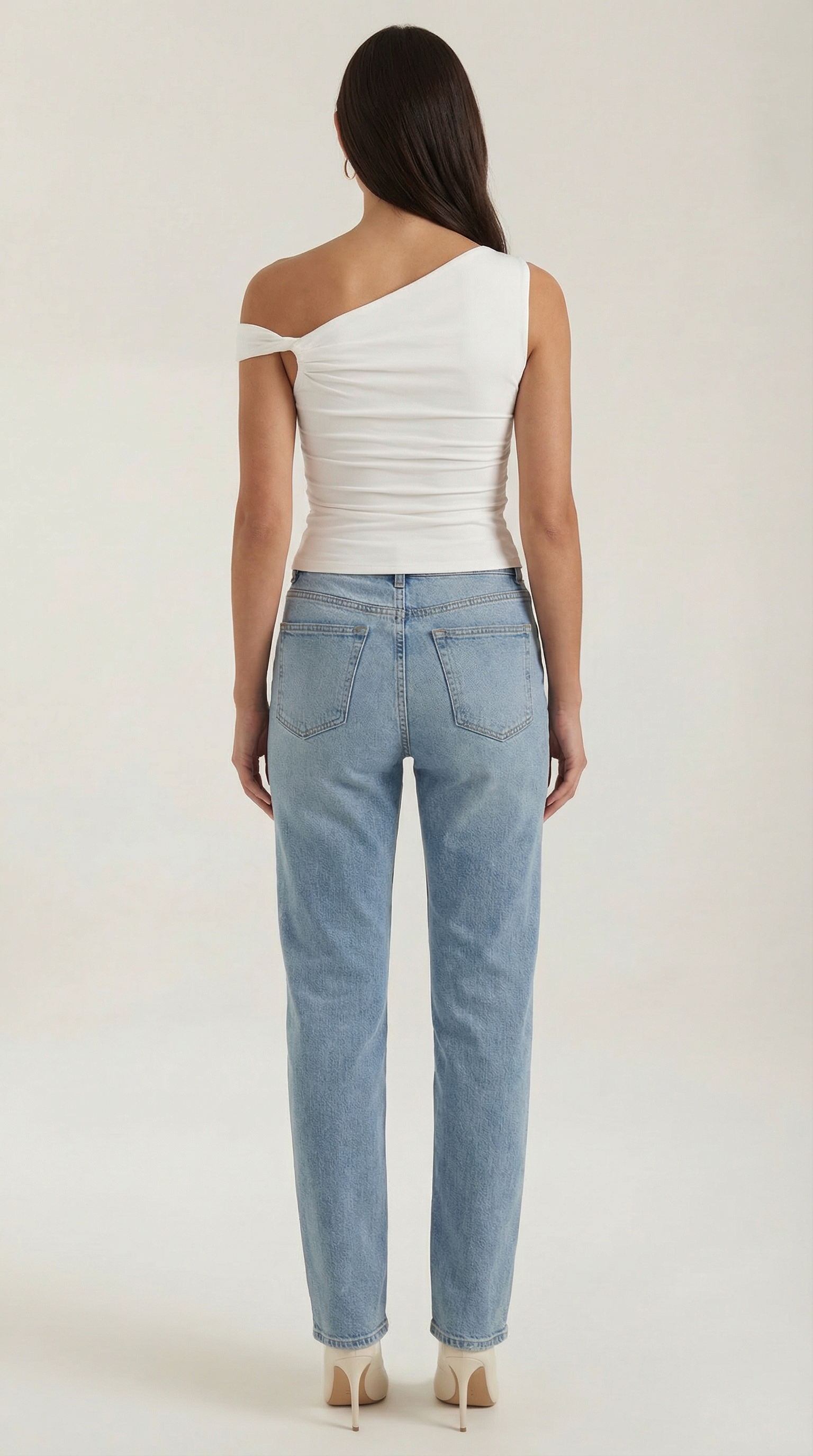 Carol Asymmetric Casual Top