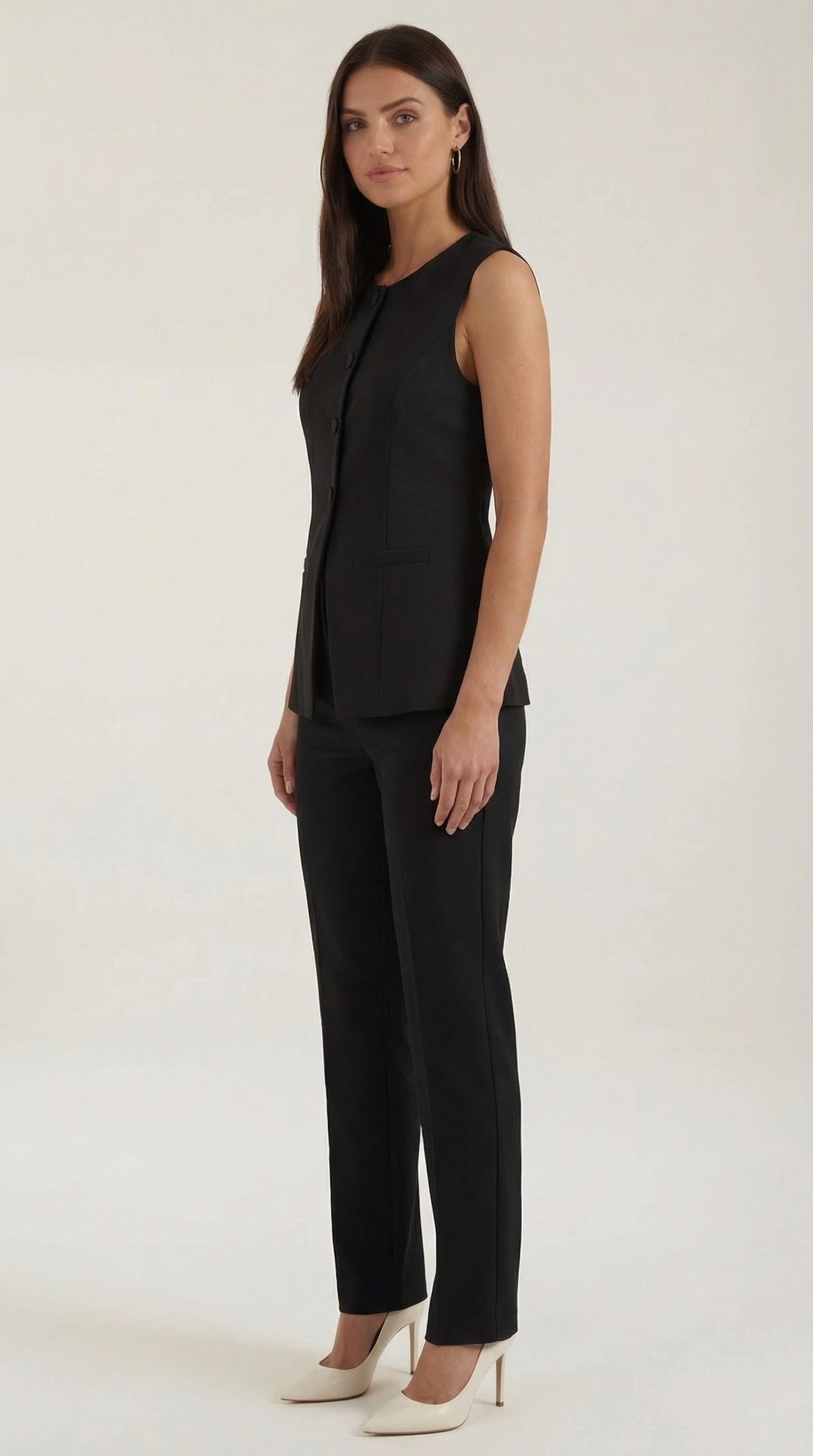 Ellie Buttoned Tank Top