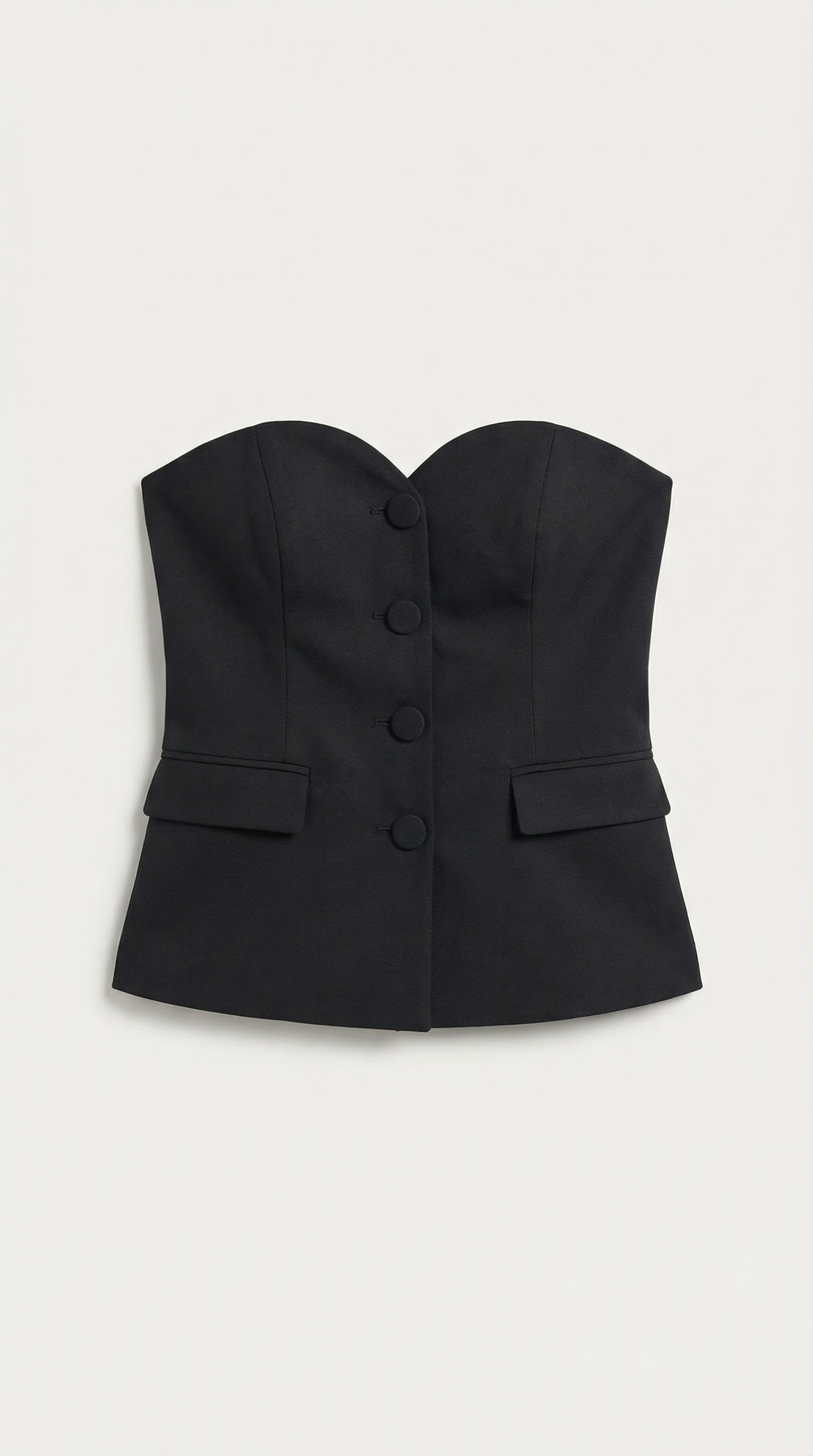 Fiona Strapless Blazer Top