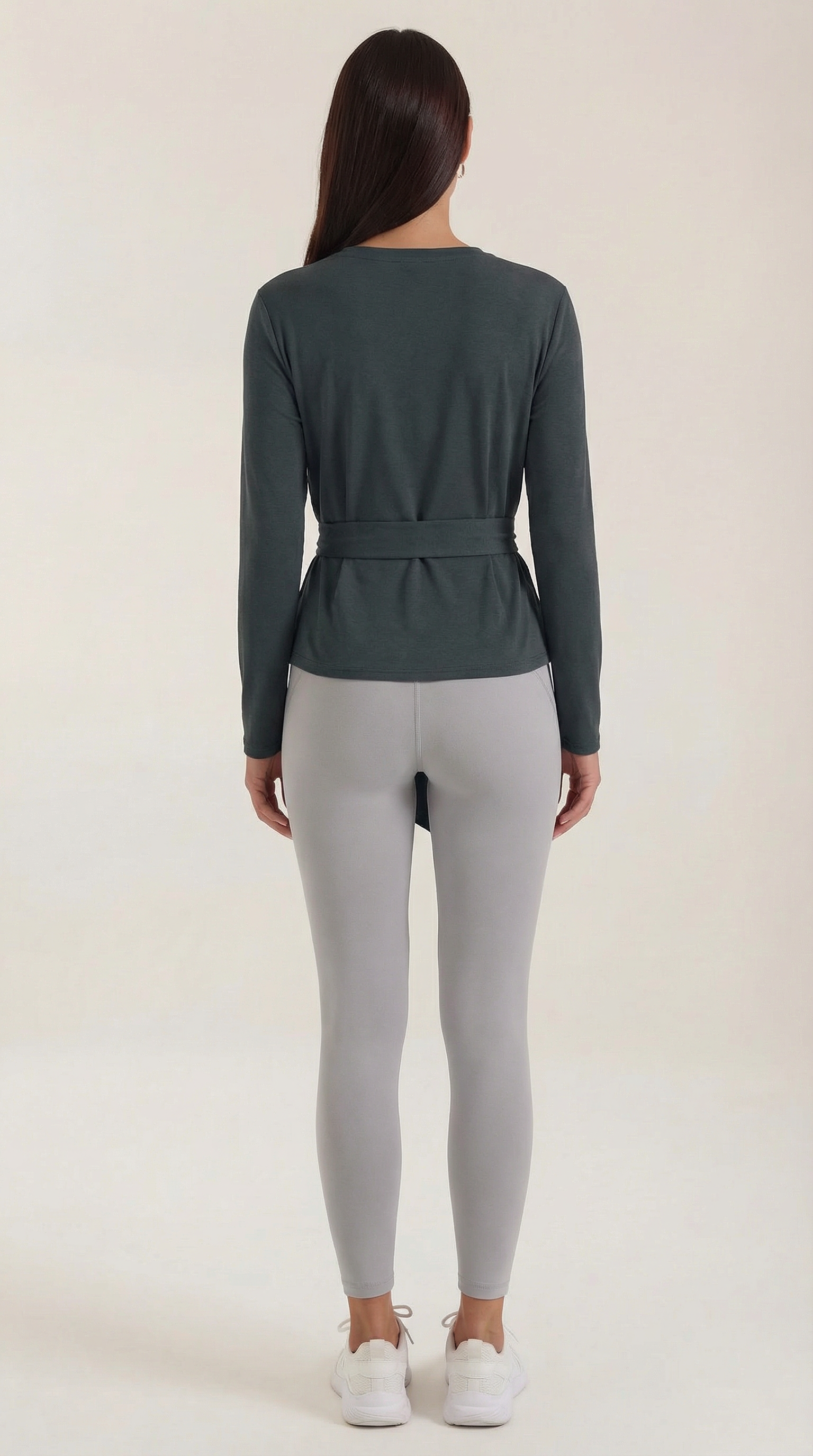 Holly Long Sleeve Tie-Waist Top