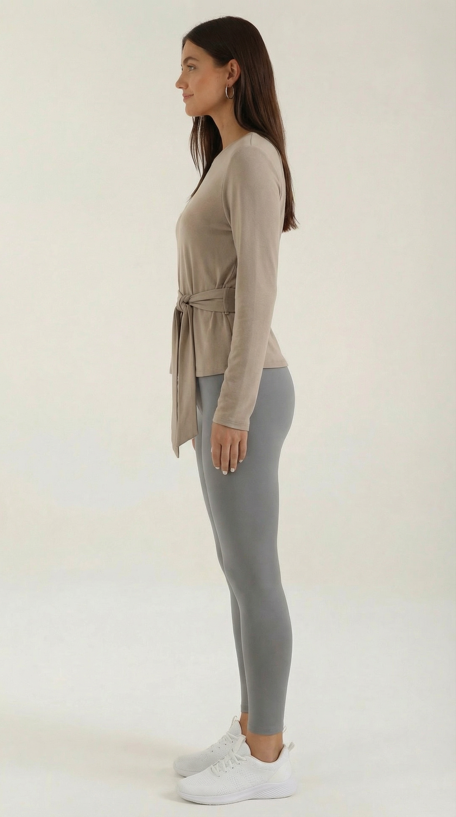 Holly Long Sleeve Tie-Waist Top