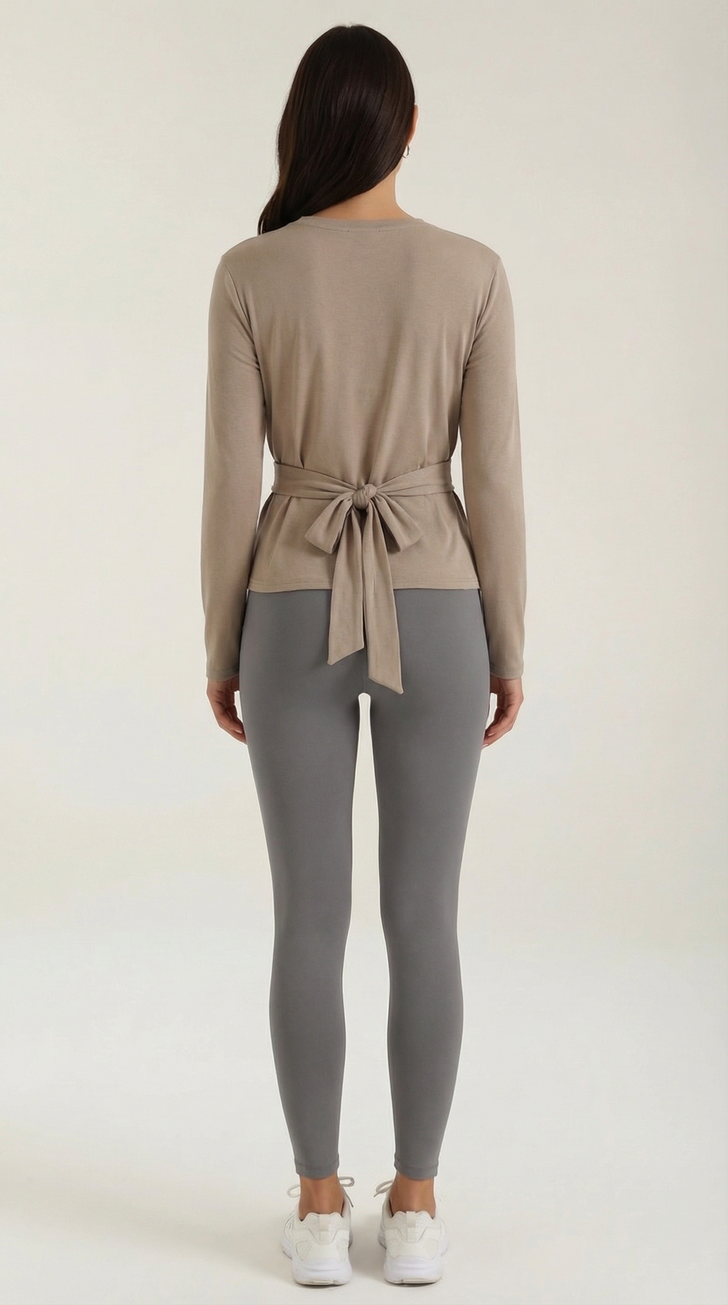 Holly Long Sleeve Tie-Waist Top