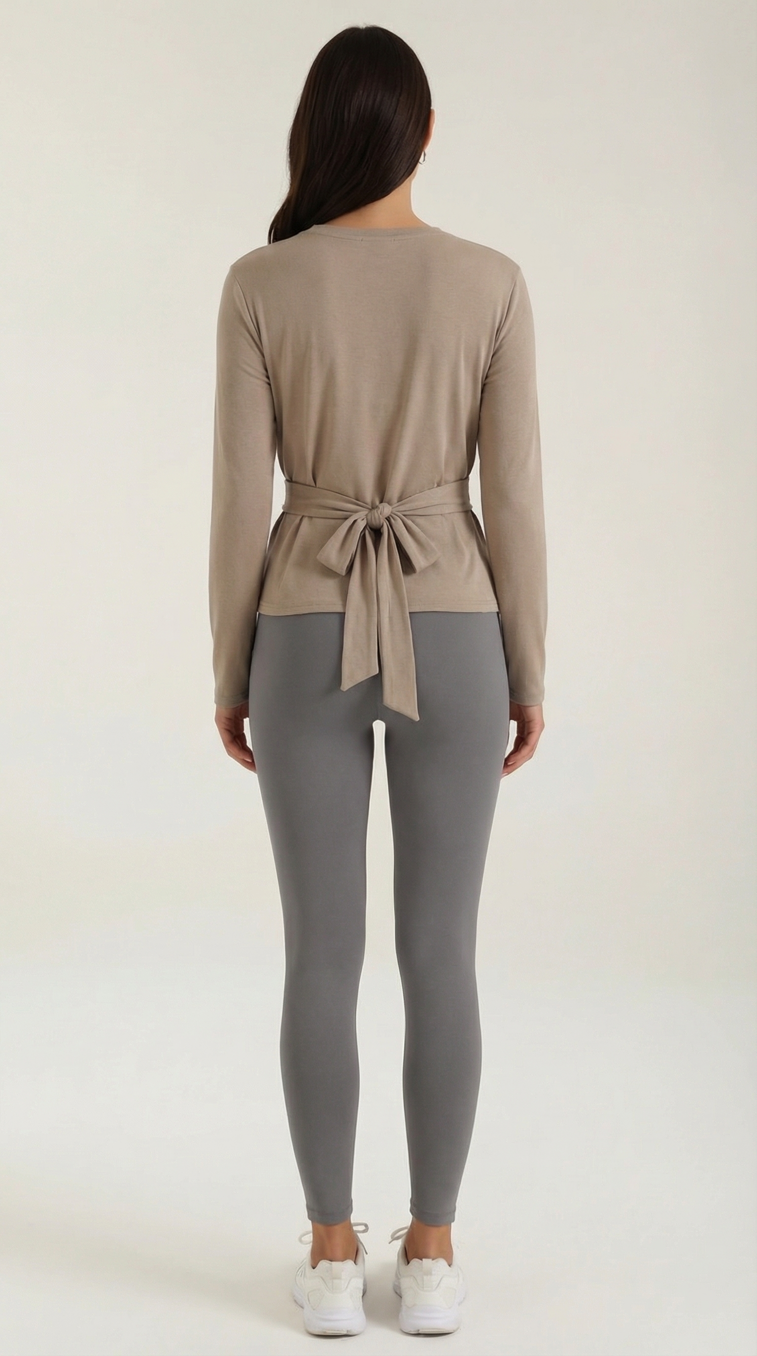 Holly Long Sleeve Tie-Waist Top