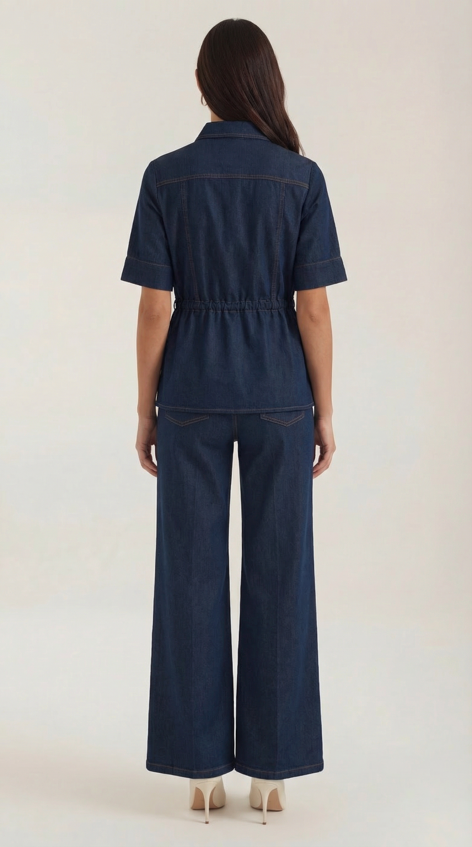 Judith Denim Co-ord Top