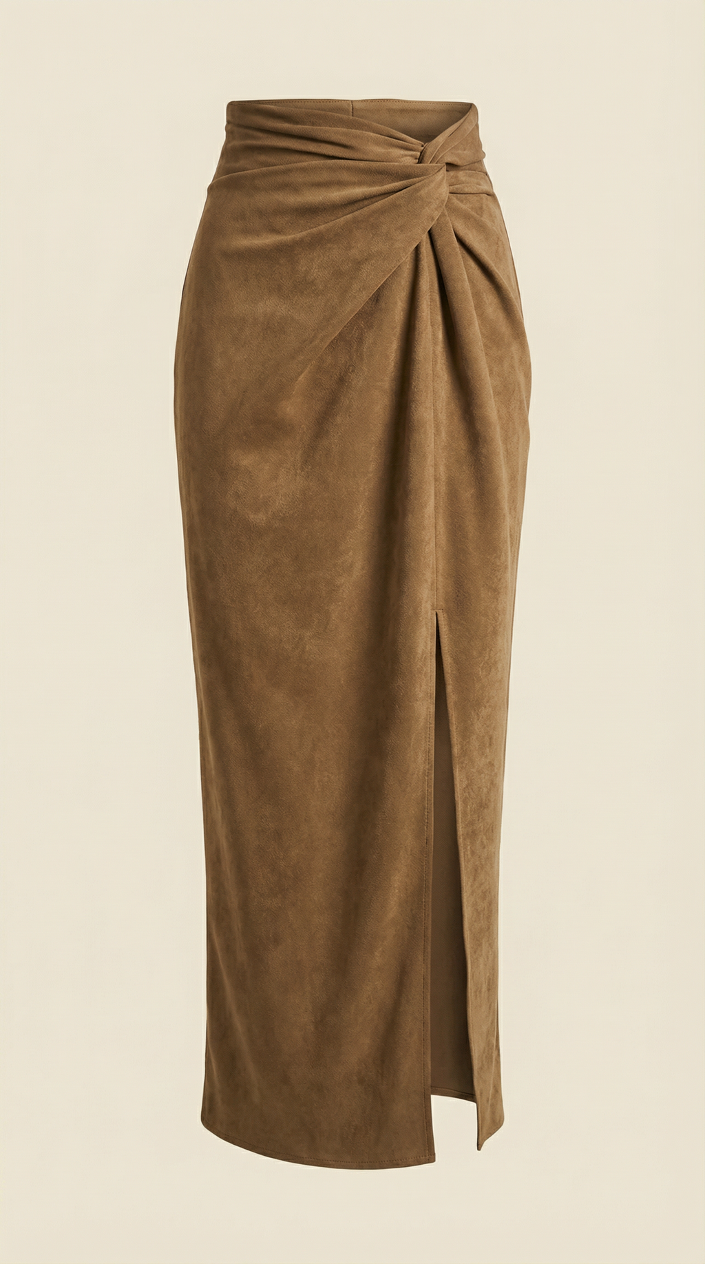 Kristin Wrap Front Midi Skirt