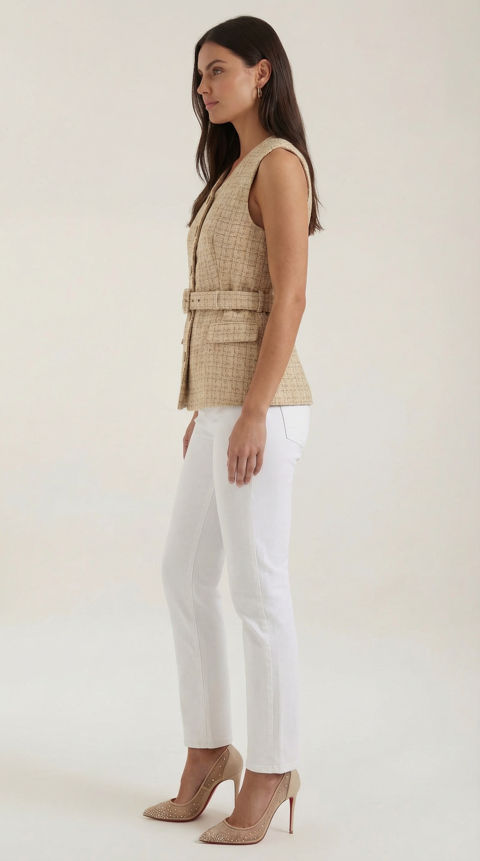 Quinn Sleeveless Formal Top