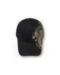 Black Year of the Dragon Cap, front view