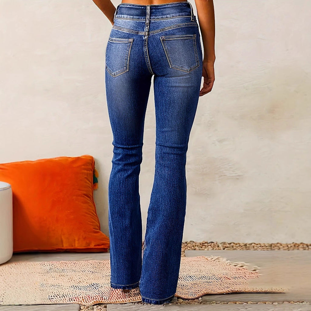 Tierney | Women's High Waist Bootcut Jeans