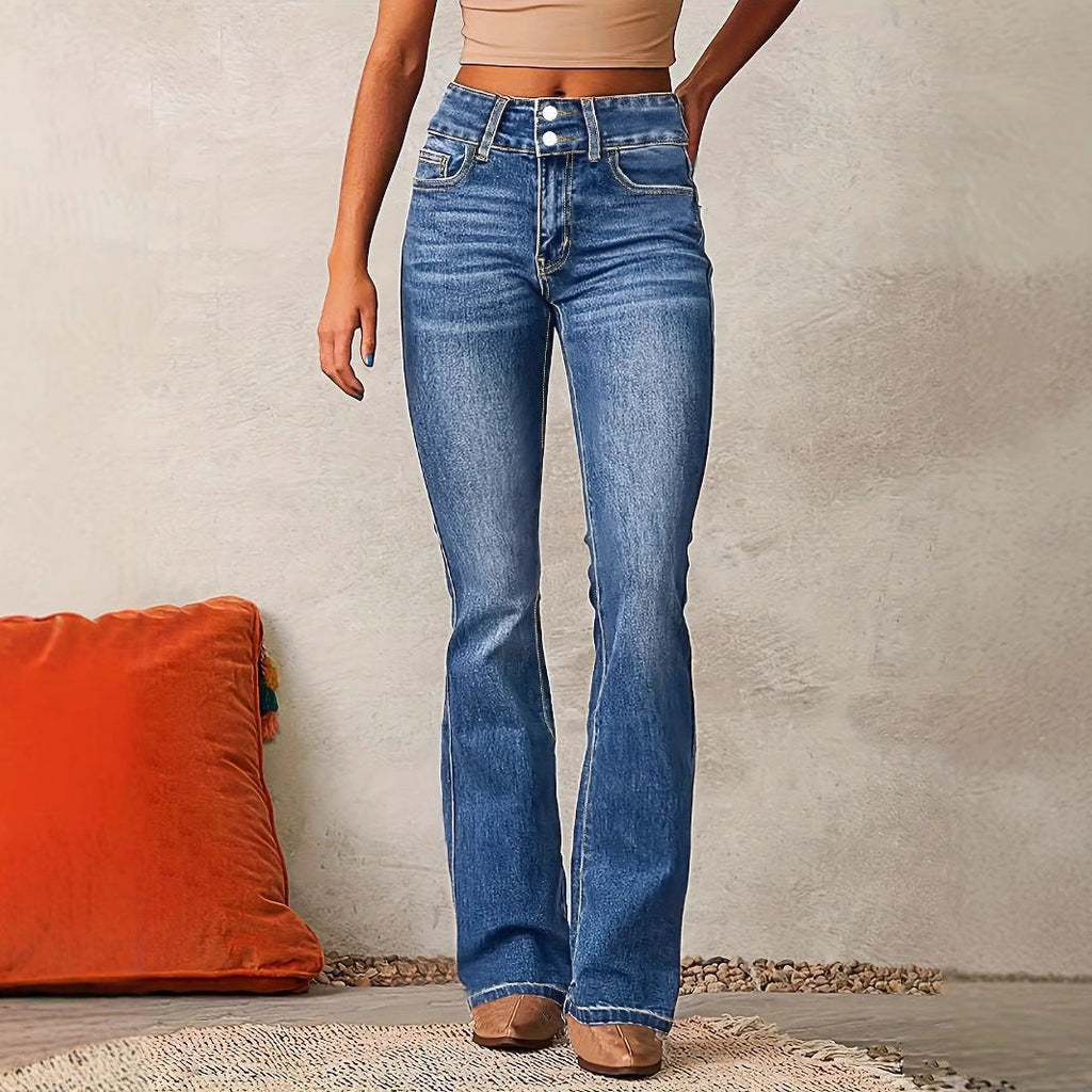 Tierney | Women's High Waist Bootcut Jeans