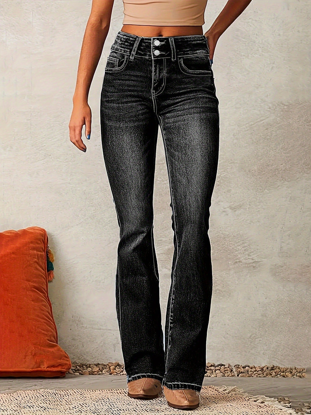 Tierney | Women's High Waist Bootcut Jeans
