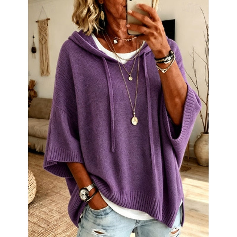 Relaxed Hooded Jumper