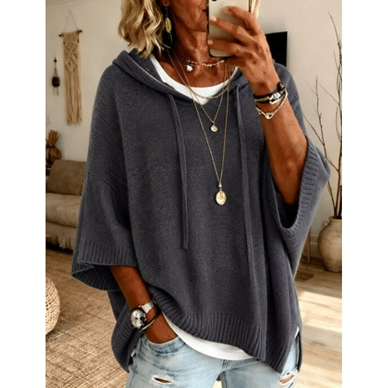 Relaxed Hooded Jumper