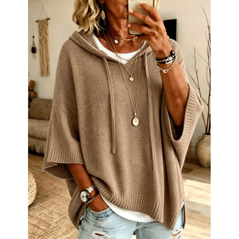 Relaxed Hooded Jumper