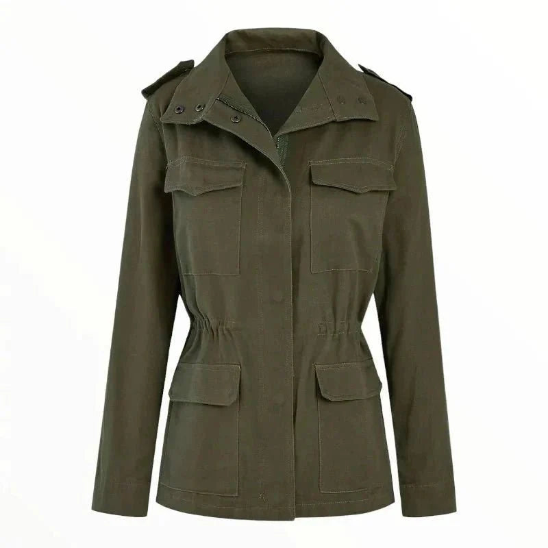 Green wind-resistant layer jacket