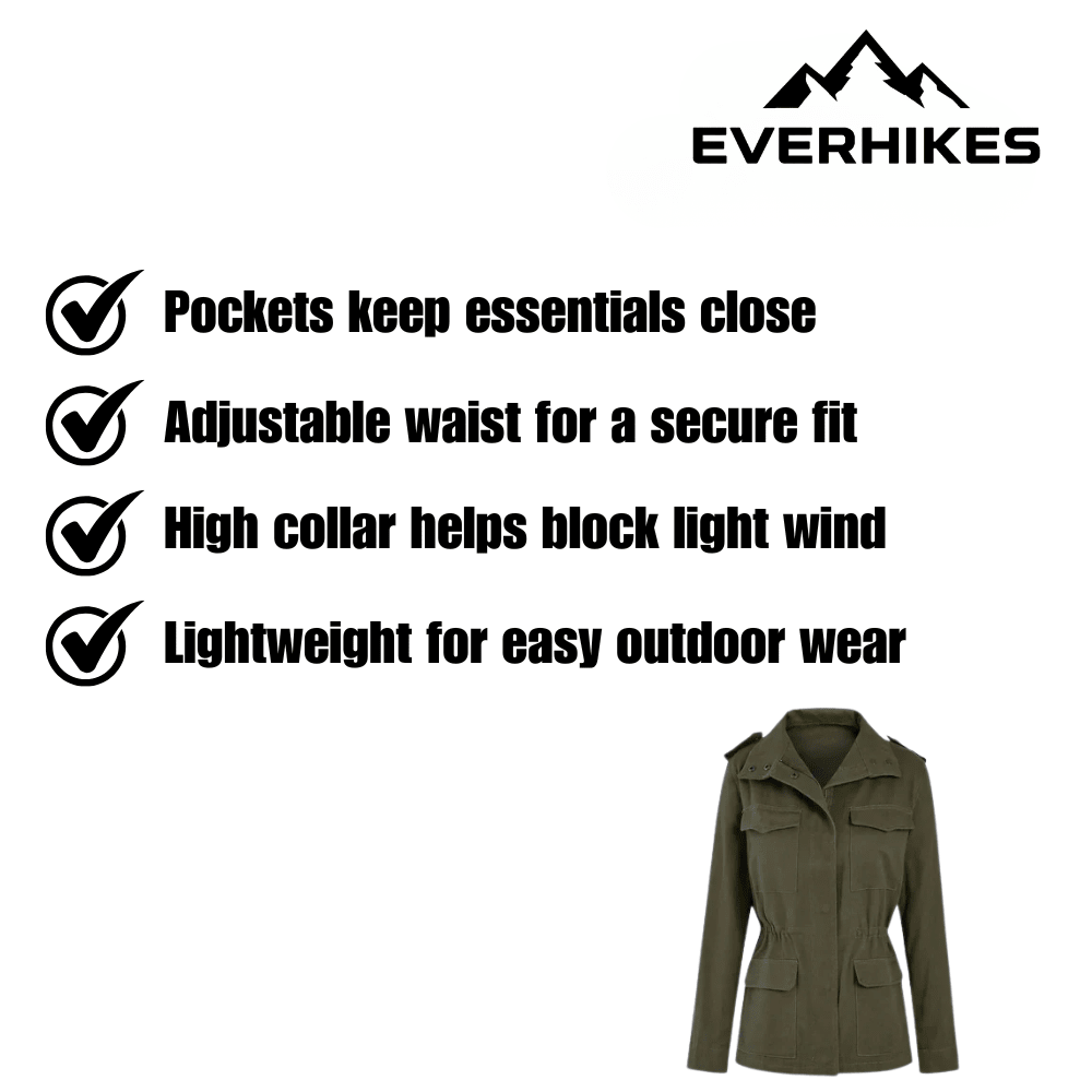 Green wind-resistant layer jacket