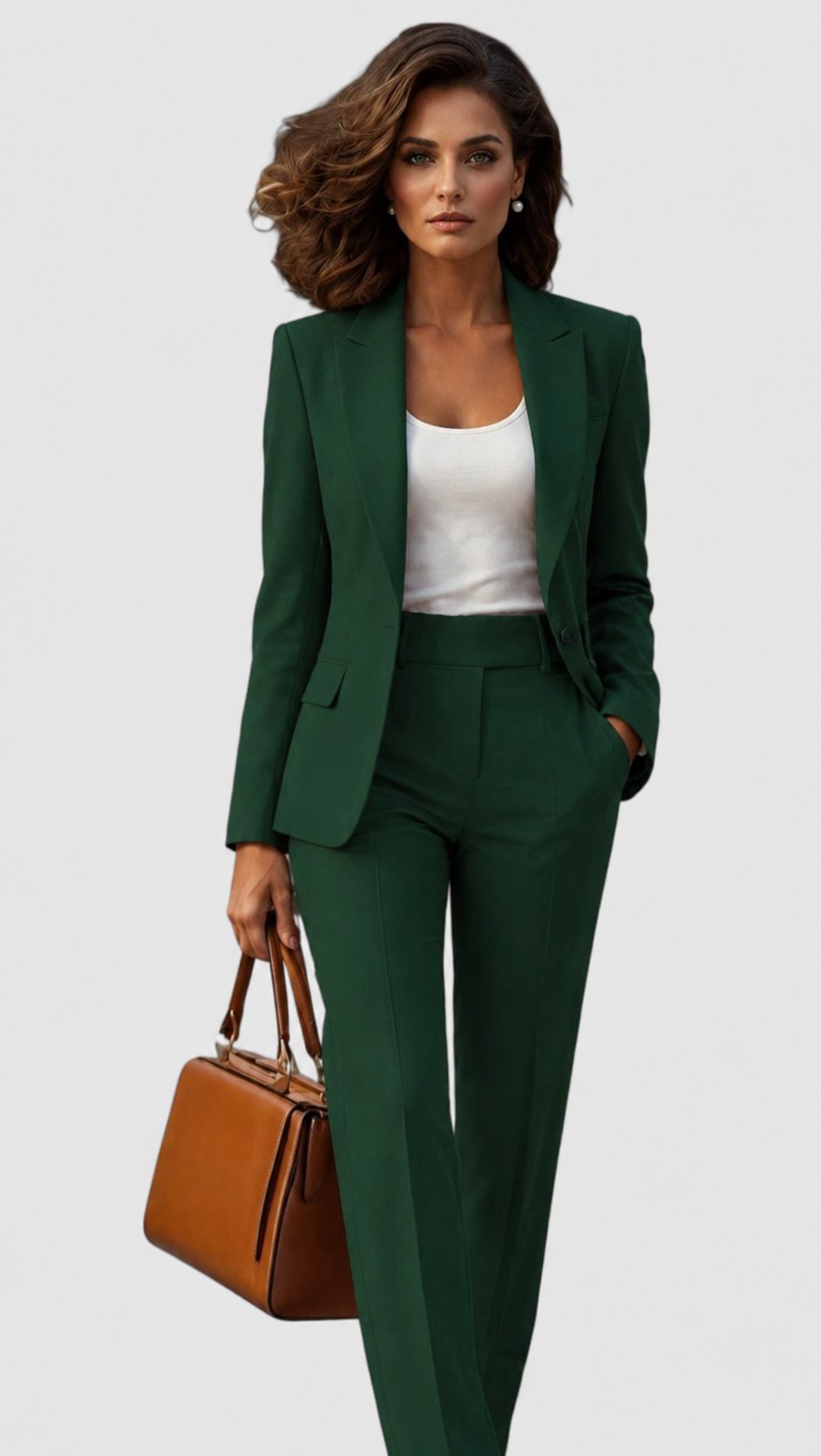 Tailored Lapel Blazer Suit Co-Ord Set