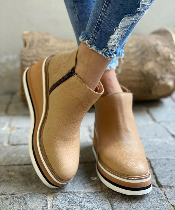 Craw Leigh Waterproof Zip Ankle Boots