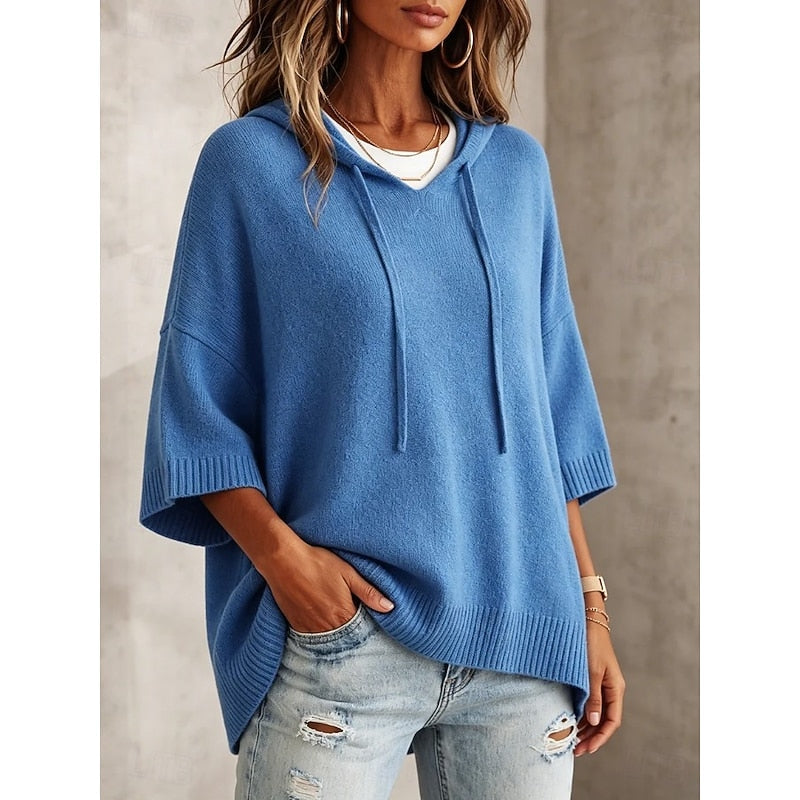 Relaxed Hooded Jumper